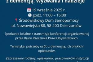 plakat reklamujący konferencję